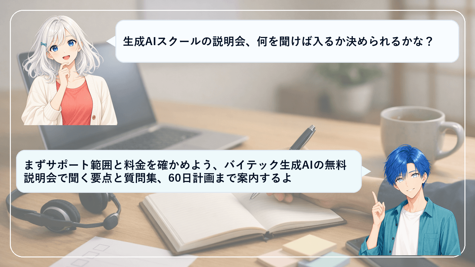 バイテック生成AIの評判は本当?無期限サポートの実態と無料説明会で確認すべき要点のアイキャッチ画像